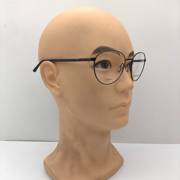 🕶️Made in Italy! Porsche Design P8767 Titanium Eyeglasses 53/18 145 /EUM166🕶️ - Picture 8 of 11